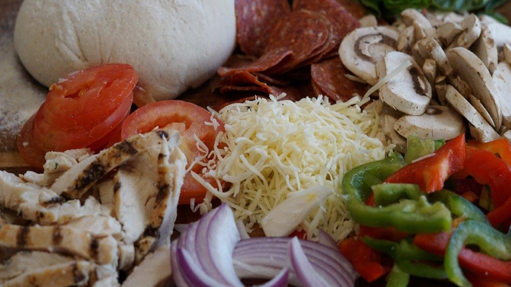 Large Pizza + Salad Combo Deal